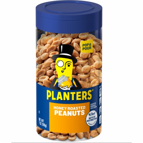 Planters® Honey Roasted Peanuts, 7 oz - Baker's