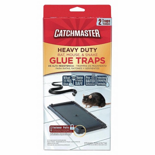 Catchmaster Glue Trap,10-1/4 In. L,5-7/32 In. W,PK2  404SD Perspective: front