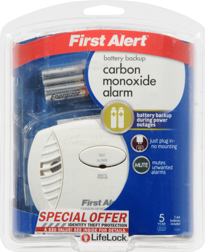 First Alert Carbon Monoxide Alarm Perspective: front