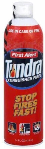 First Alert Tundra Fire Suppressant Perspective: front