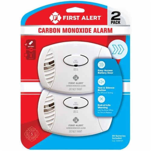 First Alert® Carbon Monoxide Alarms Perspective: front
