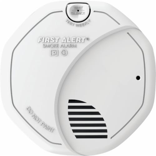 First Alert Combo Smoke Alarm Perspective: front