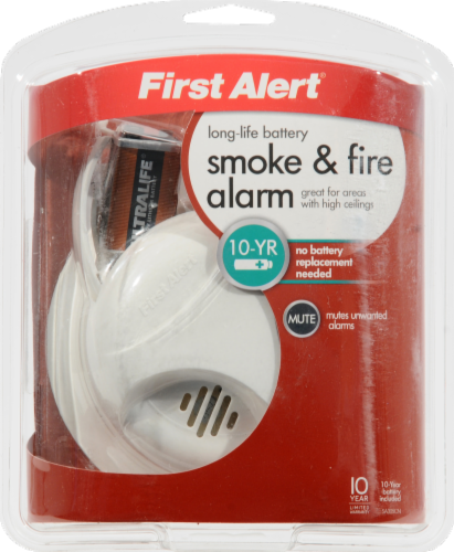 Kroger First Alert Smoke Fire Alarm 1 Count