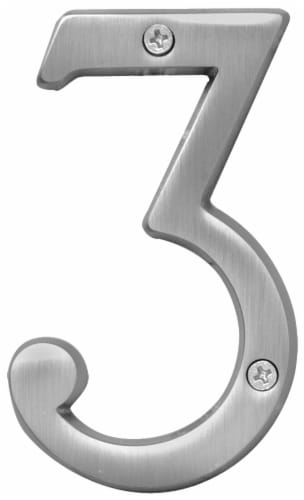 Hy-Ko Number 3 - Satin Nickel Perspective: front