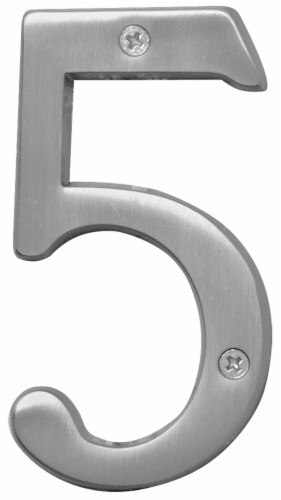 Hy-Ko Number 5 - Satin Nickel Perspective: front