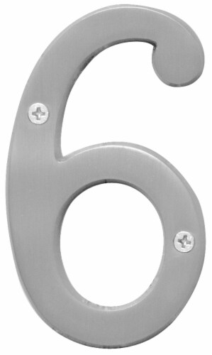 Hy-Ko Number 6 - Satin Nickel Perspective: front