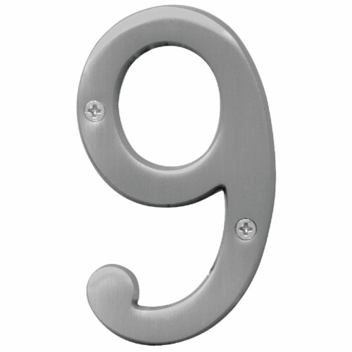 Hy-Ko Number 9 - Satin Nickel Perspective: front