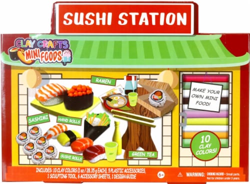 Tara Toy Clay Craft Sushi Perspective: front