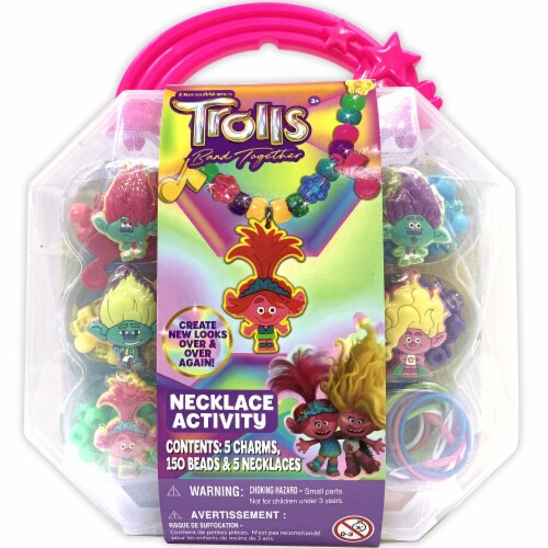 DreamWorks Trolls Band Together Necklace Activity, 1 ct - Baker's