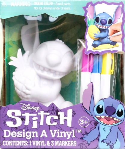 Disney Stitch Design A Vinyl Toy Perspective: front