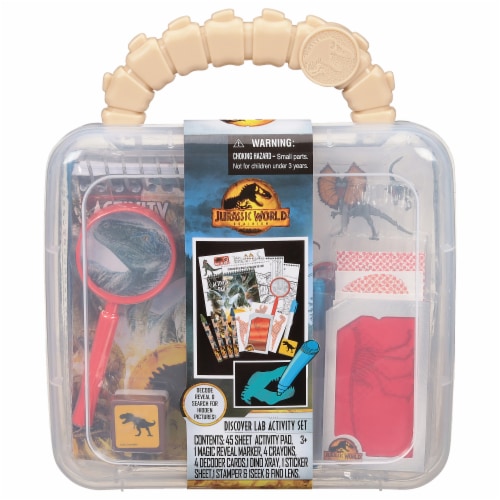 Jurassic Wolrd Activity Set Perspective: front