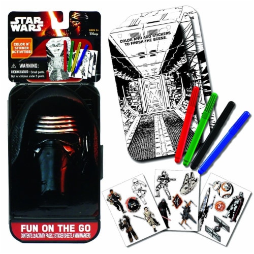 Star Wars The Force Awakens Fun On The Go Play Set Perspective: front