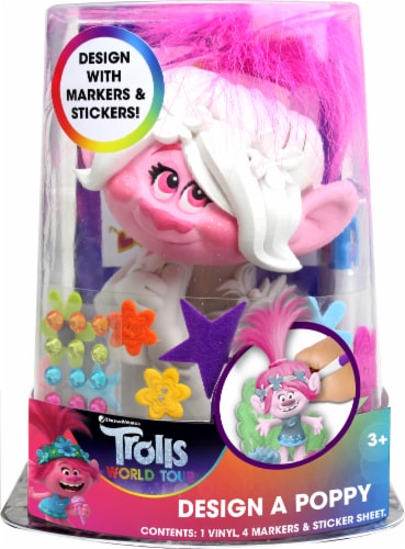 DreamWorks Trolls World Tour Design A Poppy Activity Perspective: front