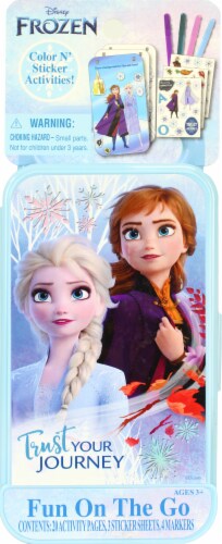Disney Frozen 2 Fun on the Go Activity Kit Perspective: front