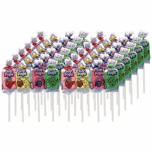Top Pops Box Assorted .35oz 24/48ct Perspective: front