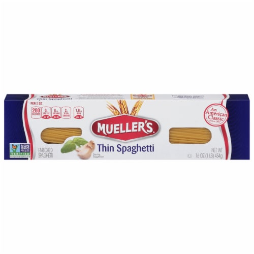 Mueller's Thin Spaghetti Pasta Perspective: front