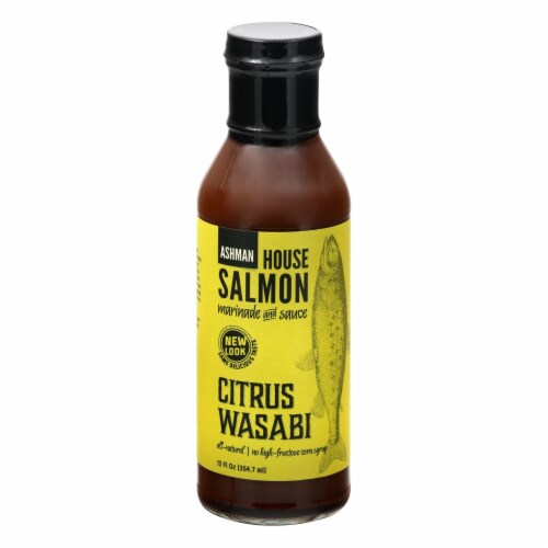 Ashman Citrus Wasabi House Salmon Marinade and Sauce, 12 oz Harris Teeter