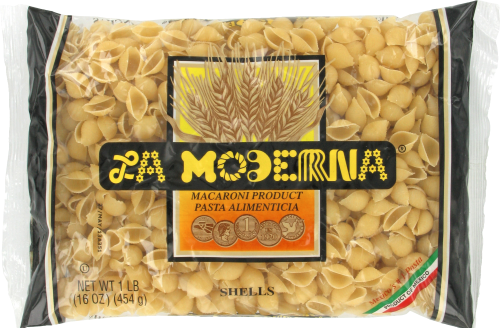 La Moderna® Pasta Shells Perspective: front