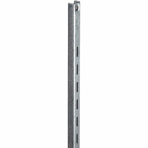 Knape & Vogt 80 Series 24 In. Titanium Steel Adjustable Shelf Standard 80 TI 24 Perspective: front