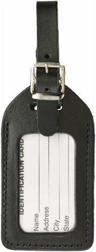 louis vuitton black luggage tag