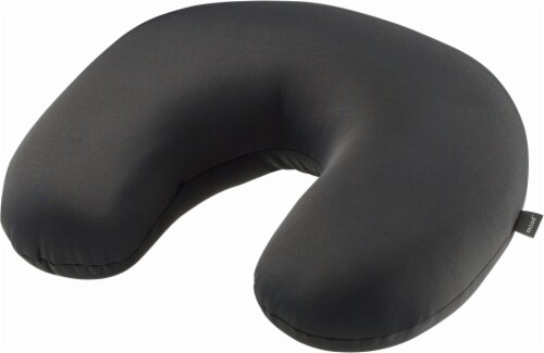 Mood Neck Pillow - Charcoal Perspective: front