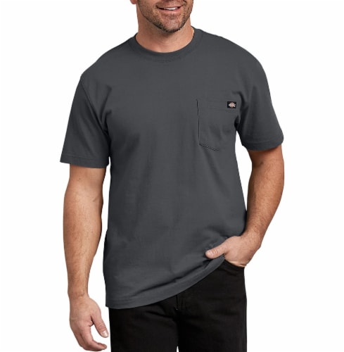 Dickies Men’s Heavyweight Short Sleeve T-Shirt - Charcoal, 2XL - Ralphs