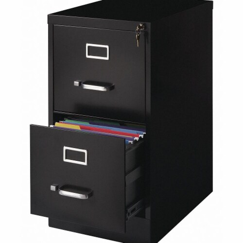 Hirsh Vertical File Cabinet Black 28 3 8 in. H 17890 1 Kroger