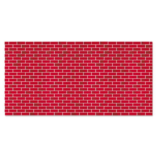 Pacon Fadeless Designs Bulletin Board Paper, Brick, 48 x 50 ft