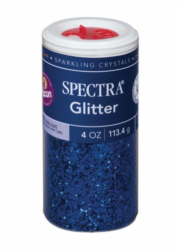 Spectra Blue Glitter Perspective: front