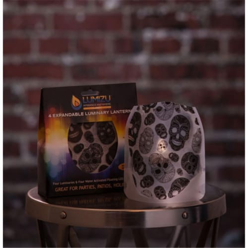 Modgy LUM3017 Lumizu Expandable Luminary Lantern Skoup Perspective: front