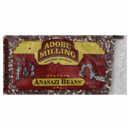 Adobe Milling Anasazi Beans Perspective: front