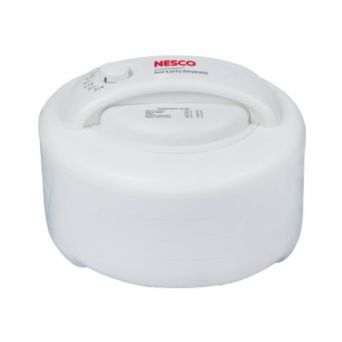 Nesco Snackmaster Express Food Dehydrator - White Perspective: front