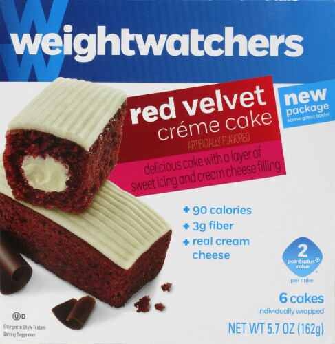 Weight Watchers Red Velvet Creme Cake 5 7 Oz Qfc