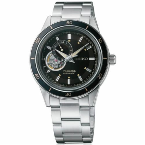 Seiko SSA425 Presage Style60s Automatic - Black/Stainless Steel
