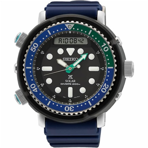 Seiko blue solar watch new arrivals