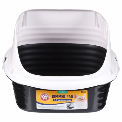 Arm & hammer best sale large rimmed litter pan