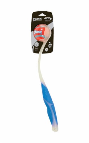 Chuckit! Max Glow Multicolored Max Glow Pro Plastic Ball Launcher Medium 1 - Total Qty: 1, Count ...