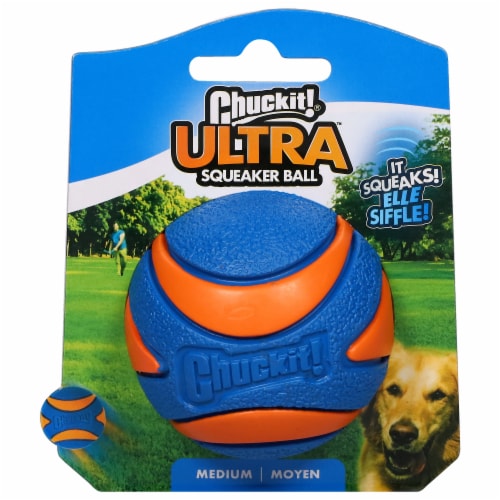Chuckit Ultra Squeaker Medium Dog Toy Perspective: front