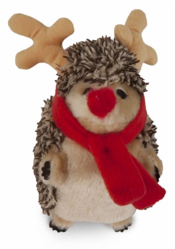 Mammoth Hedgehog Reindeer Dog Toy Perspective: front