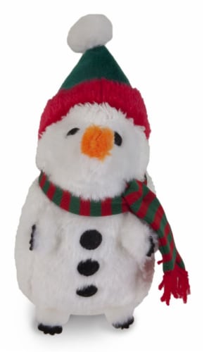 Petmate Hedgehog Snowman Dog Toy Perspective: front