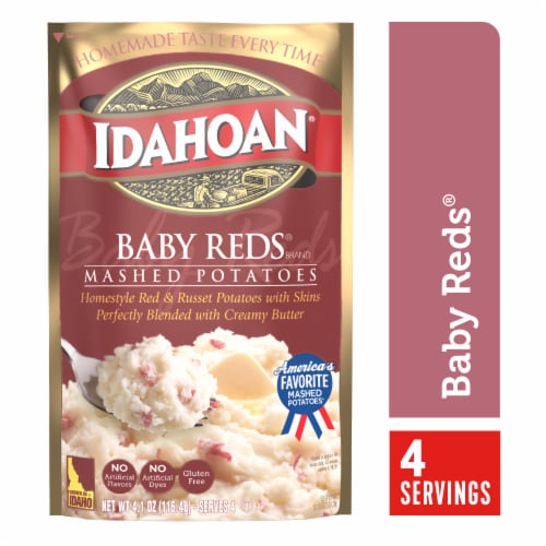Idahoan® Baby Reds® Brand Mashed Potatoes Perspective: front