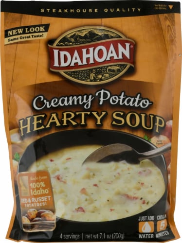 Idahoan Creamy Potato Soup Perspective: front