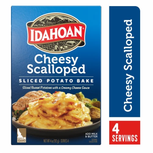 Idahoan Cheesy Scalloped Homestyle Casserole Perspective: front