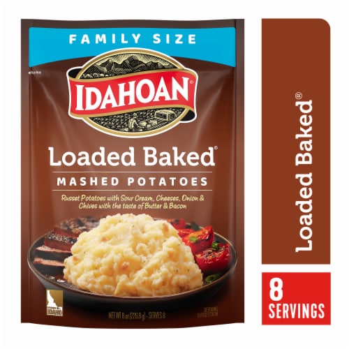 Idahoan® Loaded Baked® Mashed Potatoes Family Size, 8oz - Foods Co.