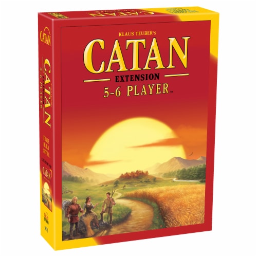 Asmodee Editions Catan 5-6 Player Extension Board Game Perspective: front