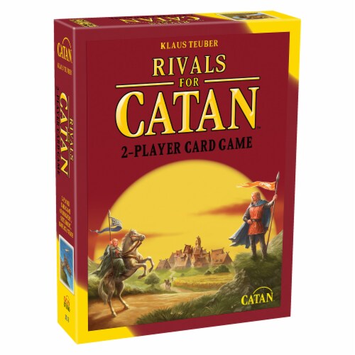 Catan® Rivals for Catan™ 2-Player Card Game Perspective: front