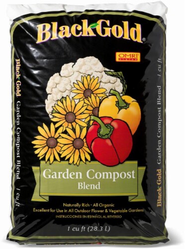 Black Gold® Organic Garden Compost Blend Perspective: front
