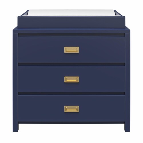 Monarch Hill Haven 3 Drawer Navy Changing Dresser 19.69 x 35.75 x 36.13 Smith s Food and Drug