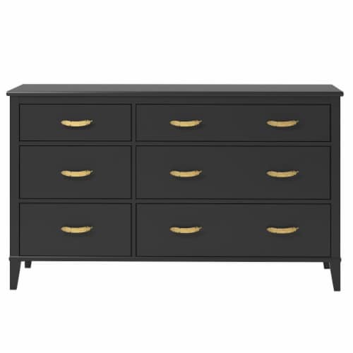 Little Seeds Monarch Hill Hawken 6 Drawer Dresser with Gold