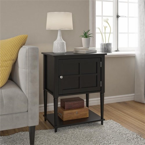 Ameriwood Home Fairmont Accent Table in Black 1 Kroger